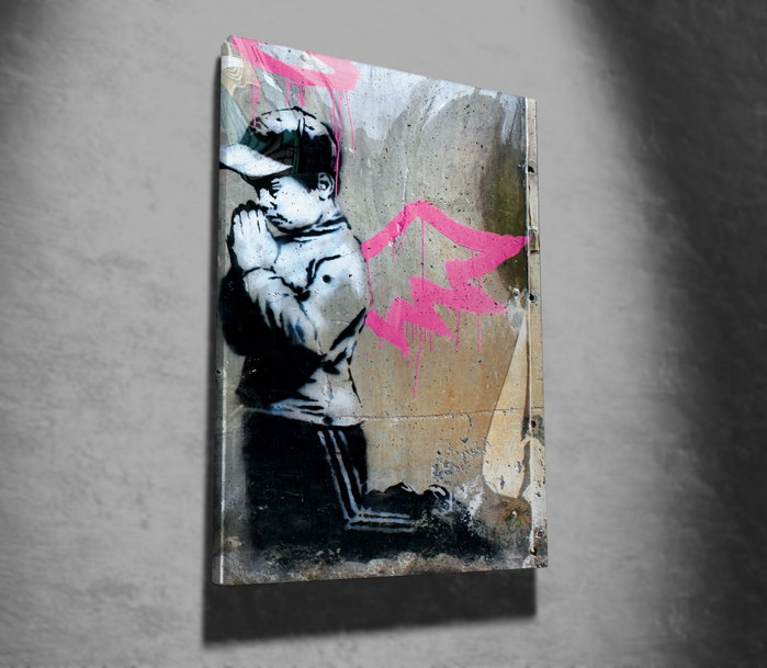 Wallity Lienzo Decorativo Banksy WY20 50 x 70 cm Wallity Lienzo Decorativo Banksy WY20 50 x 70 cm